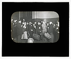 [Social Documentary Lantern Slide of New York], Lewis Hine  American, Lantern slide
