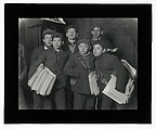 [Social Documentary Lantern Slide of New York], Lewis Hine  American, Lantern slide