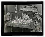 [Social Documentary Lantern Slide of New York], Lewis Hine  American, Lantern slide