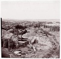 Confederate Fortifications, Petersburg, Timothy H. O'Sullivan  American, born Ireland, Albumen silver print from glass negative