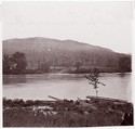 View on Tennessee River, George N. Barnard  American, Albumen silver print from glass negative