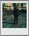 [Woman with Camera in Vacant Lot], Walker Evans  American, Instant internal dye diffusion transfer print (Polaroid SX-70)