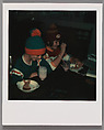 [Boys in Football Knit Caps (Glenn Ives?)], Walker Evans  American, Instant internal dye diffusion transfer print (Polaroid SX-70)