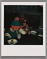 [Boys in Football Knit Caps (Glenn Ives?)], Walker Evans  American, Instant internal dye diffusion transfer print (Polaroid SX-70)