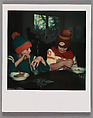 [Boys in Football Knit Caps (Glenn Ives?)], Walker Evans  American, Instant internal dye diffusion transfer print (Polaroid SX-70)