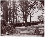 [Interior of Fort Stedman, in Front of Petersburg, Virginia], Timothy H. O'Sullivan  American, born Ireland, Albumen silver print from glass negative