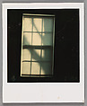 [Tree Shadow on Shade in Window], Walker Evans  American, Instant internal dye diffusion transfer print (Polaroid SX-70)