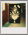 [Folk Painting: Vase of Flowers], Walker Evans  American, Instant internal dye diffusion transfer print (Polaroid SX-70)