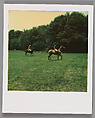 [Polo Match], Walker Evans  American, Instant internal dye diffusion transfer print (Polaroid SX-70)