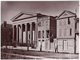 Hibernian Hall, Charleston, George N. Barnard  American, Albumen silver print from glass negative