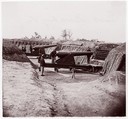 Fort Brady, James River, Andrew Joseph Russell  American, Albumen silver print from glass negative
