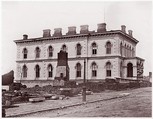 Custom House, Richmond, Virginia (after evacuation), Alexander Gardner American, Scottish, Albumen silver print from glass negative