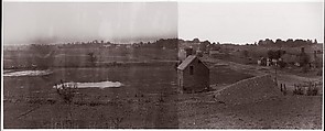 [Looking Toward Marye's Heights, Fredericksburg], Andrew Joseph Russell  American, Albumen silver print from glass negative