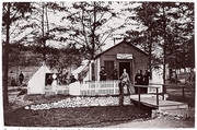Sanitary Commission Office. Convalescent Camp, Alexandria, Virginia, Unknown (American), Albumen silver print from glass negative