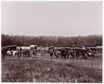 Removing Dead from Battlefield, Marye's Heights, May 2, 1864, Andrew Joseph Russell American, Albumen silver print from glass negative