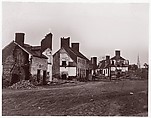 Street in Fredericksburg, Andrew Joseph Russell  American, Albumen silver print from glass negative