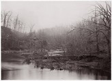 Bull Run. Blackburn's Ford, Timothy H. O'Sullivan  American, born Ireland, Albumen silver print from glass negative