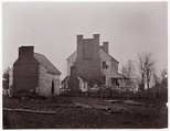 Lewis House. Battlefield of Bull Run, George N. Barnard  American, Albumen silver print from glass negative