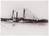 [U.S. Gunboat "Mendota," James River, Virginia], Unknown (American), Albumen silver print from glass negative