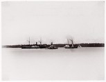 [U.S.S. Onondaga on James River, Virginia], Unknown (American), Albumen silver print from glass negative