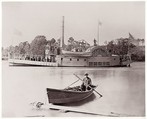 [U.S. Gunboat].  Brady album, p. 161, Timothy H. O'Sullivan  American, born Ireland, Albumen silver print from glass negative