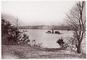 U.S. Monitor Onondaga, James River, Unknown (American), Albumen silver print from glass negative