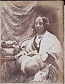 Mrs. Onslow, Unknown, Salted paper print from paper negative