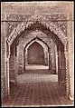 [Hall of Justice, Alhambra, Granada], Unknown, Albumen silver print from glass negative