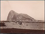 [Rock of Gibraltar], Unknown, Albumen silver print from glass negative