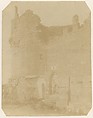 [Ruins of Cecilia Metella, Rome], Unknown, Salted paper print from paper negative