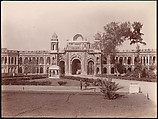 [Mermaid Gateway, Kaiser Bagh, Lucknow, India], Unknown, Albumen silver print from glass negative