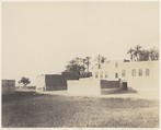 Syout, Habitations Arabes sur le Bord du Nil, Félix Teynard  French, Salted paper print from paper negative