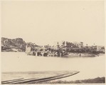 Ile de Fîleh (Philæ), Vue Générale Prise du Sud-Est au Point B, Félix Teynard  French, Salted paper print from paper negative