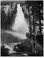 Nevada Fall, Yosemite National Park, California, Ansel Easton Adams American, Gelatin silver print