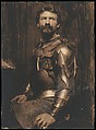 The Man in Armor, Frank Eugene American, Platinum print