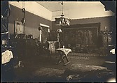The Studio, Frank Eugene American, Platinum print