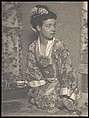 Friedel Wearing a Kimono, Frank Eugene  American, Platinum print