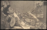 Friedel Wearing a Kimono, Frank Eugene  American, Platinum print