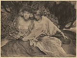 The Misses Ide in Samoa, Frank Eugene  American, Platinum print