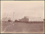 [Asafi Mosque and the Bara Imambara, Lucknow, India], Unknown, Albumen silver print from glass negative