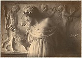 Fritzi von Derra - The Greek Dancer, Frank Eugene  American, Platinum print
