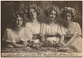 Four Sisters, Frank Eugene  American, Platinum print