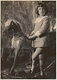 H.R.H. Prince Leopold and His Hobbyhorse, Frank Eugene  American, Platinum print