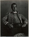 Robert Brauns of the Hillburn Players as Emperor Jones, Johan Hagemeyer  American, born The Netherlands, Gelatin silver print