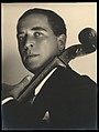 [Lajos Shuk, Cellist], Johan Hagemeyer  American, born The Netherlands, Gelatin silver print