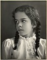 [Girl with Braids], Johan Hagemeyer  American, born The Netherlands, Gelatin silver print