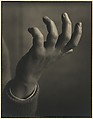 Hand of Allan Bier - Pianist. Carmel, 1933, Johan Hagemeyer American, born The Netherlands, Gelatin silver print