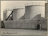 Gasoline Tanks, San Francisco, Johan Hagemeyer American, born The Netherlands, Gelatin silver print