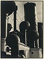 Smoke Stacks and Vents III, Carmel, Johan Hagemeyer American, born The Netherlands, Gelatin silver print