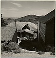 [Mining Town House and Shed with Tailings in the Background], Johan Hagemeyer  American, born The Netherlands, Gelatin silver print